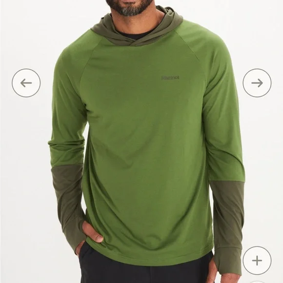 Marmot Two-Tone Crossover Hoodie - Picture 3 of 9